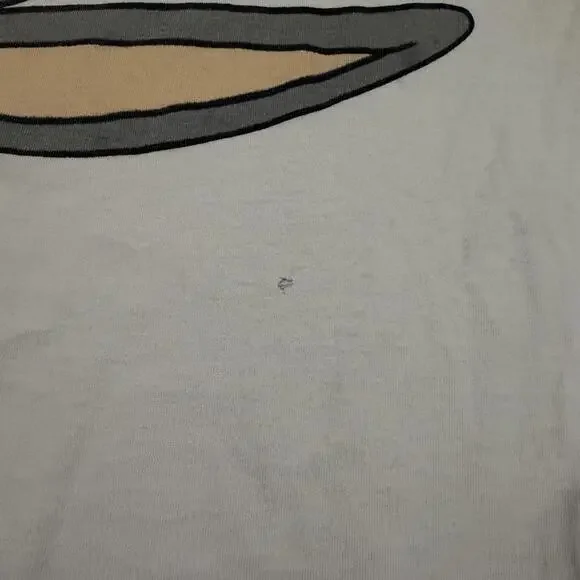 Vintage 90s Bugs Bunny Looney Tunes Flirts Cartoon Shirt - Picture 5 of 13